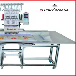 Срочно! Продается (промышленная) вышивальная машина Еlucky от производ