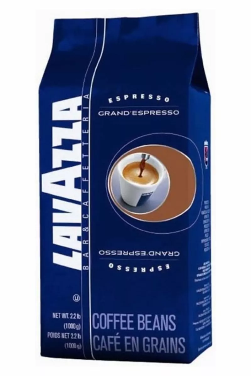 Продам кофе Lavazza Grand Espresso (1кг) в зернах Италия дешево опт