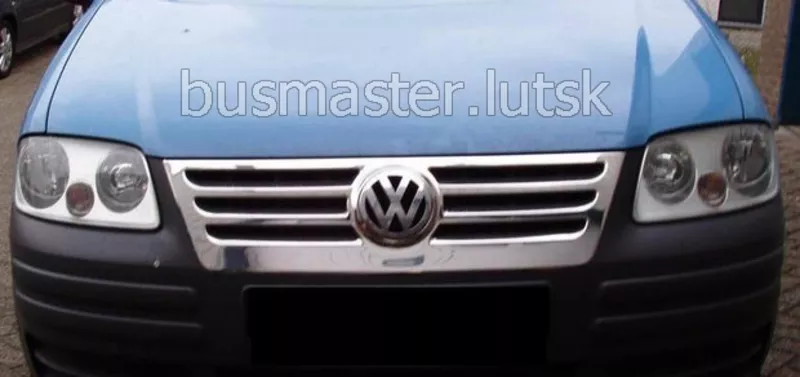 Хром-накладки Volkswagen Caddy на зеркала,  ручки,  решетку 2