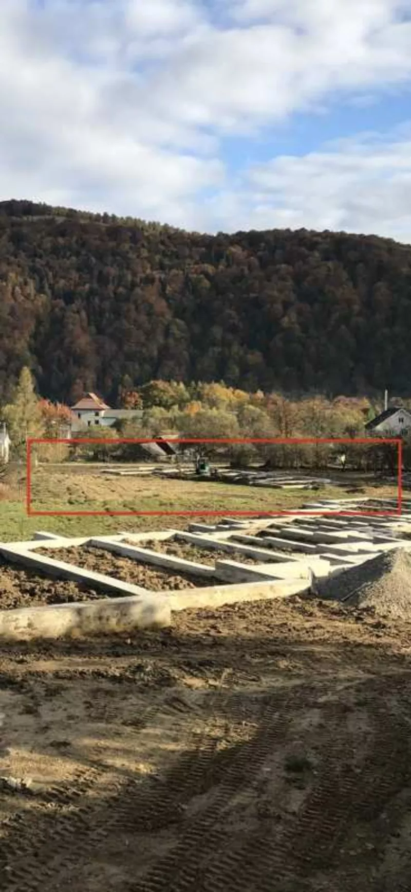 Земля в Карпатах+фундамент під готель чи житло 5